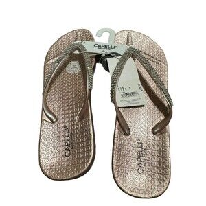 NEW WOMENS FLIP FLOPS SANDALS CAPELLI NEW YORK SIZE 6